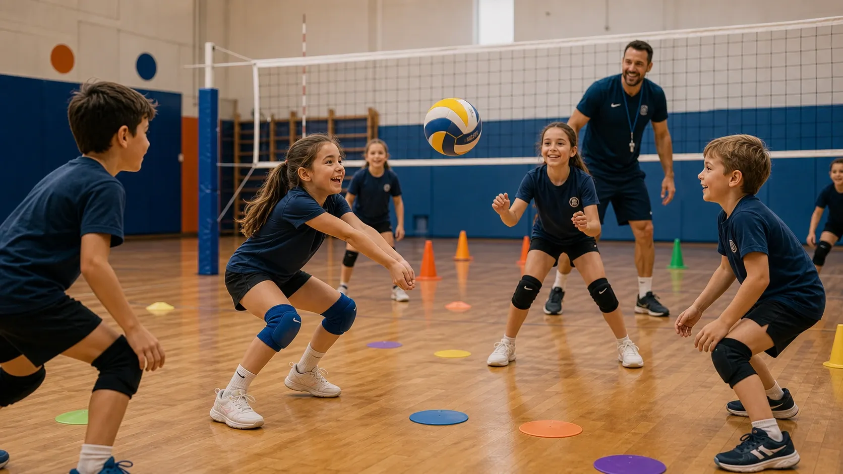 🎁 GESCHENK 2: 50 technische Spiele für das Kleinfeld-Volleyball