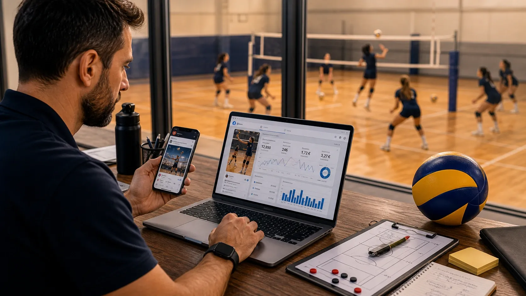 Meta Ads für Volleyballtrainer