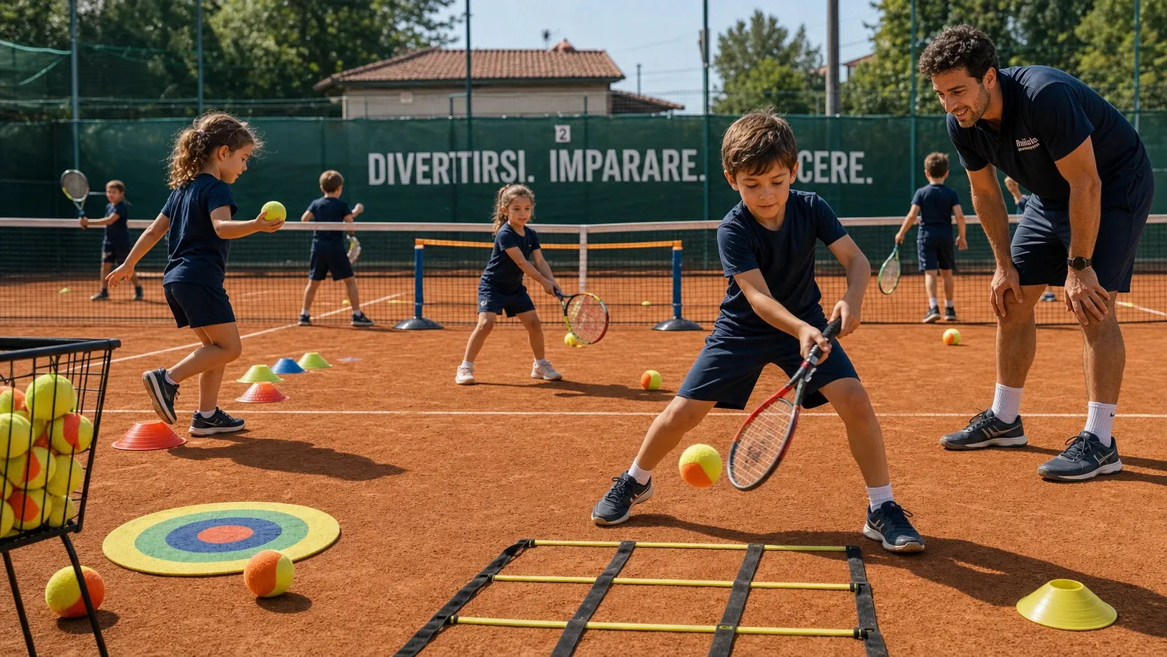 Fertige Einheiten Kindertennis